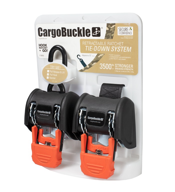 BoatBuckle Vertical Rod Hold-Down PLUS System - 8 Rods with Reels